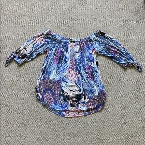 Cupio Multicolor Floral Top